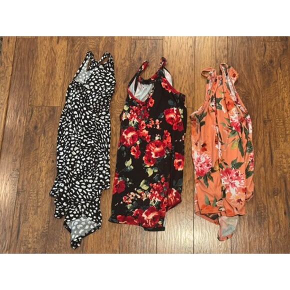 Lot (3) First Love Scarf Tank Tops - Women's Size 1X - Picture 1 of 10